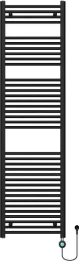ELEKTRISCHE HANDDOEK RADIATOR WIFI - LYDIA 180X50 ZWART