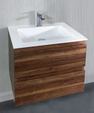 Badmeubel Sally 60cm - Incl keramische wastafel - Garda