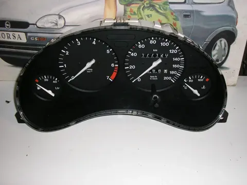Tellerklok Cockpit Opel Corsa B _ Tigra A