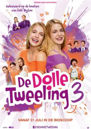 DE DOLLE TWEELING 3 filmposter.