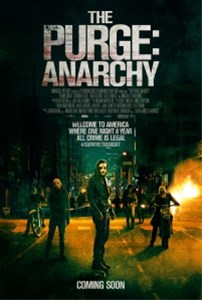 THE PURGE : ANARCHY filmposter.