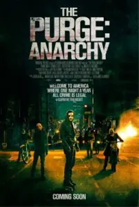 THE PURGE : ANARCHY filmposter.