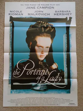 THE PORTRAIT OF A LADY filmposter.