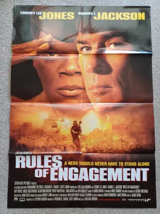RULES OF ENGAGEMENT NED. filmposter.