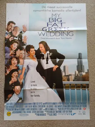 MY BIG FAT GREEK WEDDING filmposter.