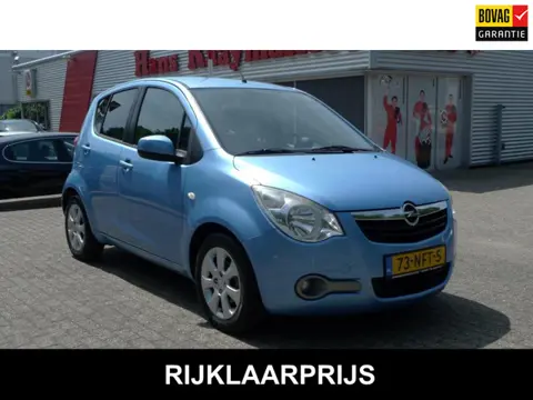 Opel Agila 1.2 Edition Stuurbekrachtiging, hoge zit, airco, trekhaak. All-in prijs.