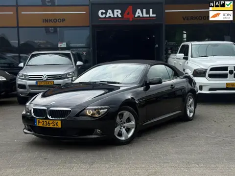 BMW 6-serie Cabrio 630i LEDER/ORIGINEE/XENON/FACELIFTYOUNGTIMER!APK 26-05-2026