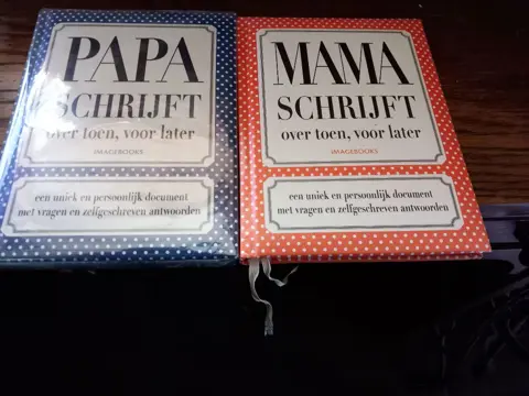 Mama, papa, schrijft over toen, voor later