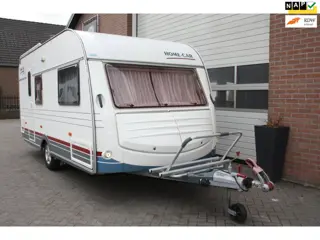 Home-car Racer 45 Garantie, 4 Persoons, Mover, Voortent, Vast Toilet, Dwars Bed, Trein Zit, Kachel.