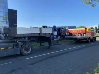 Faymonville STZ-2AA - 2 AXLES STEERING - BED: 7,40 + 3,55 METER