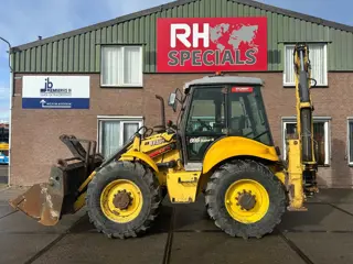New Holland LB115B, CE, 240 MM MULTI PURPOSE LOADER BUCKET, 800 MM BACHOE DIGGING BUCKET, FLIP OVER 