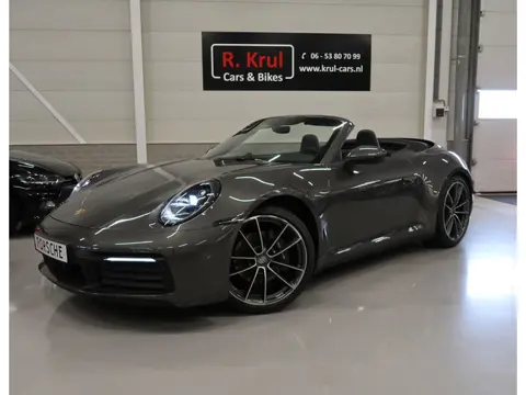 Porsche 911 Cabrio 3.0 Carrera 992 Bose 360 Camera Sportuitlaat PASM Sport-Chrono 21 inch Approved g