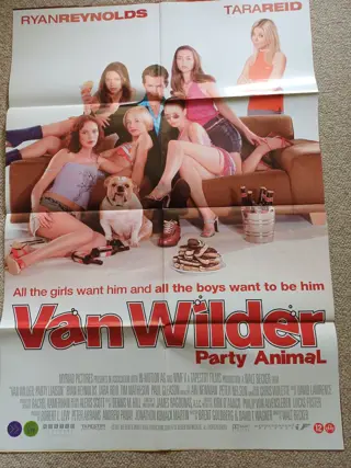 VAN WILDER PARTY ANIMAL NED. filmposter.