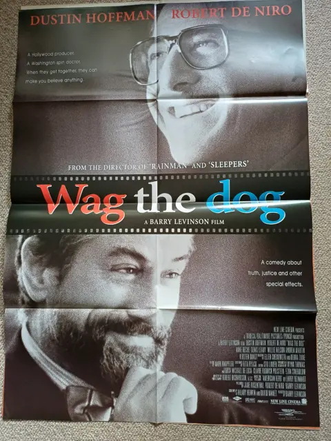 WAG THE DOG NED. filmposter.