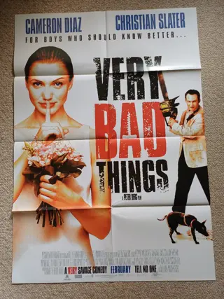 VERY BAD THINGS NED. filmposter.