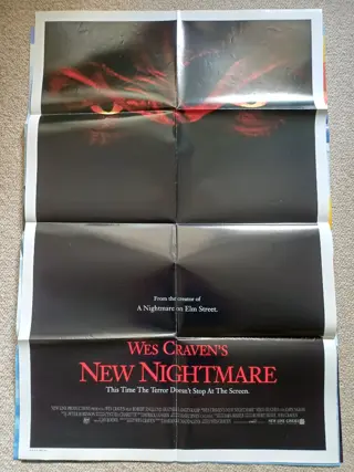 WES CRAVEN ' S NEW NIGHTMARE filmposter.