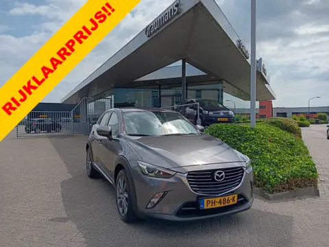 Mazda CX-3 2.0 SkyActiv-G 120 GT-Luxury AUTOMAAT, Leder, Navi, Clima, Head-up, etc. incl. 12 MND BOV