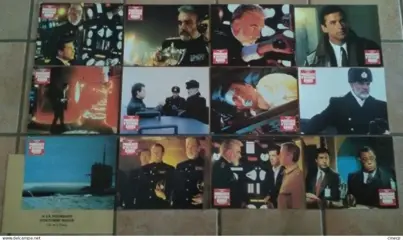 THE HUNT FOR RED OCTOBER lobbycard set.