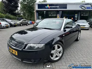 Audi A4 Cabriolet 2.0 Pro Line Leder|Sportstoelen|Climate|Windscherm