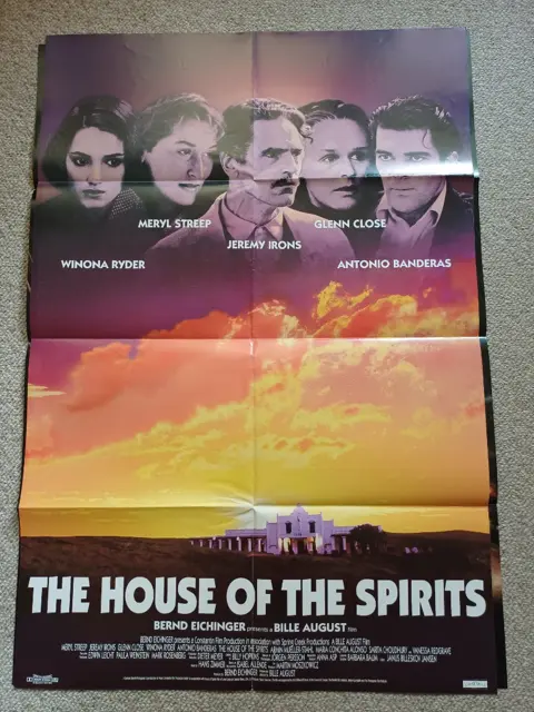 THE HOUSE OF THE SPIRITS filmposter.