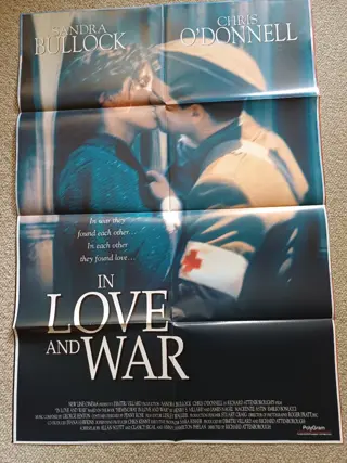 IN LOVE AND WAR filmposter.