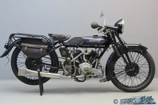 Zenith 1926 Model 6-80 678 cc 2 cyl sv 3507
