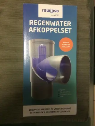 Regenwater afkoppelingset, gloednieuw in de doos