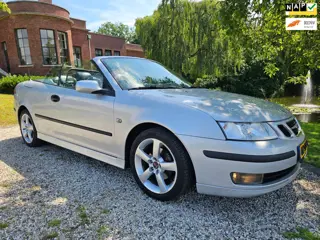 Saab 9-3 Cabrio 1.8T Vector HiRSCH leder/cruise *apk:02-2027*
