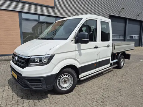 Volkswagen Crafter 35 2.0 TDI motor defect openlaadbak dc 7-pers 80dkm euro6 L3 Comfortline pick-up 