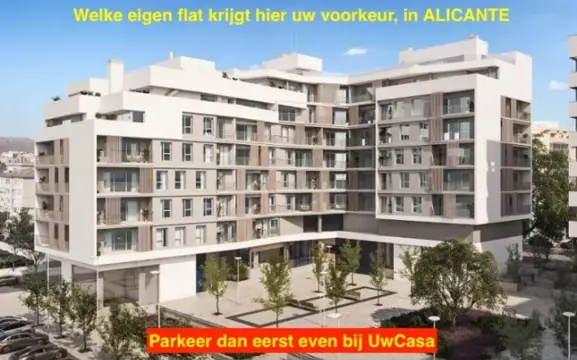 Uw nieuwe Appartement in ALICANTE met parking en