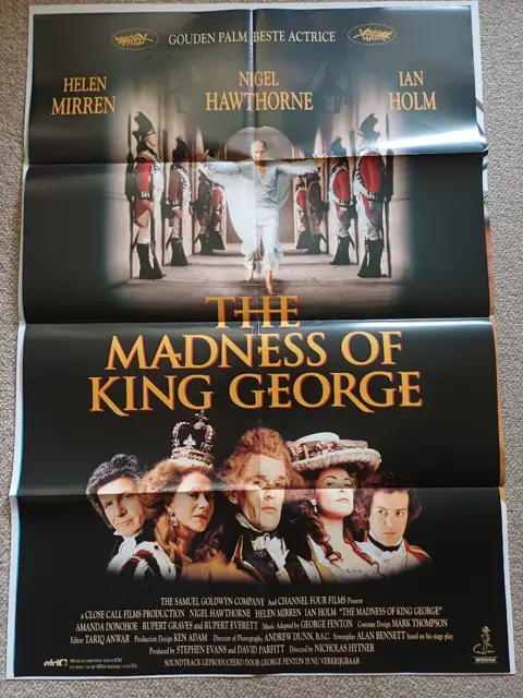 THE MADNESS OF KING GEORGE filmposter.