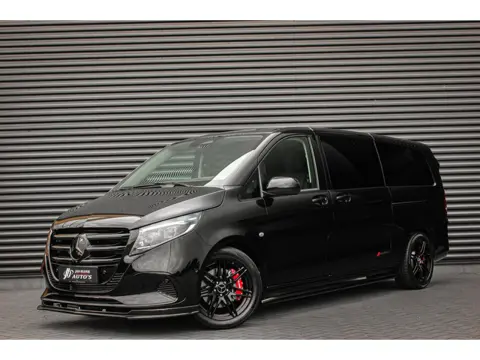Mercedes-Benz Vito 119 CDI L3 SPORT DUBBEL CABINE / DC / BPM VRIJ / FULL BLACK / 2X SCHUIFDEUREN / A