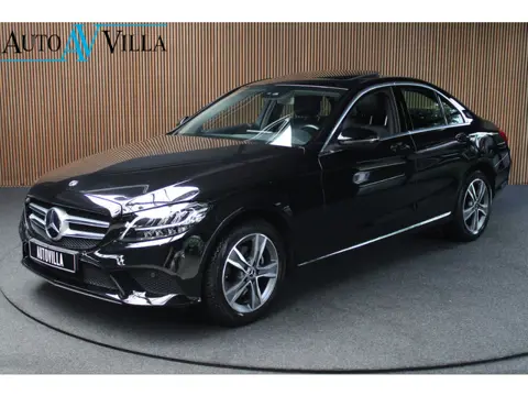 Mercedes-Benz C-Klasse 180 Navi Leer Camera Schuif-kanteldak PTS LM velgen Climate C. Cruise C.