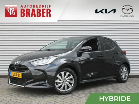 Mazda 2 Hybrid 1.5 Select | 16" LM | Stoel- & stuurverwarming | HUD | Camera | Dodehoek sensor | Cli