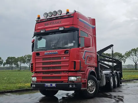 SCANIA R164.480 side loader hammar