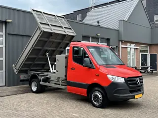 Mercedes-Benz Sprinter 514 2.2 CDI Kipper Airco Trekhaak 3500kg trekgewicht Telefoonverbinding 3-Per