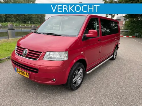 Volkswagen TRANSPORTER 2.5 TDI | 174pk | Automaat | DC | LEER |