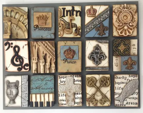 Handgemaakte decoratie tegels! Di Sen Yo