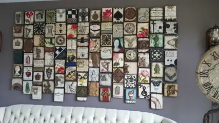 Diseny tegels in stijl van Sid Dickens