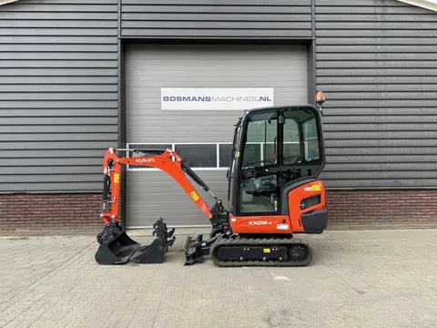 Kubota KX016 minigraver NIEUW €365 LEASE