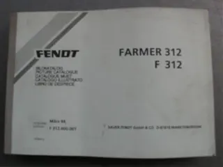 Manual Fendt Farmer 312 F312