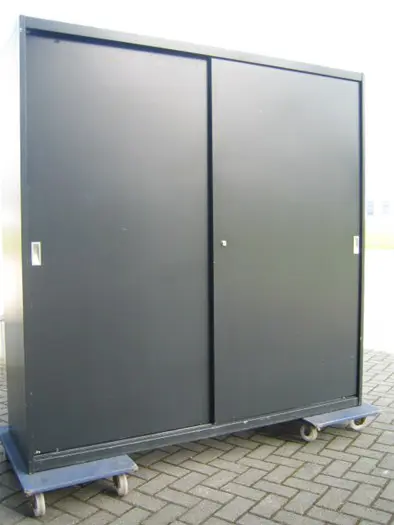 Schuifdeurkast 196x195x48 3xvr