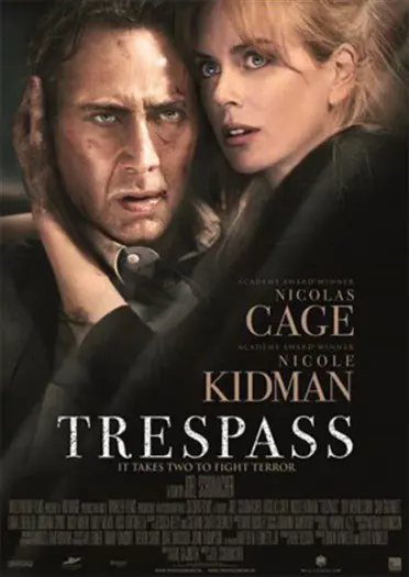 TRESPASS filmposter.