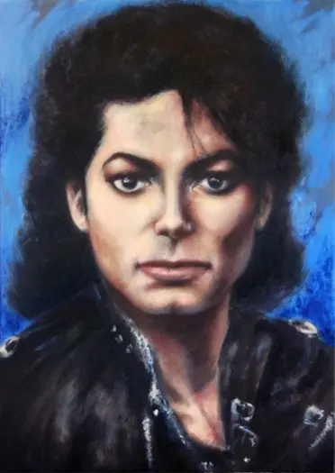 Michael Jackson Schilderij