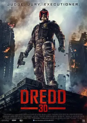 DREDD 3 D filmposter.