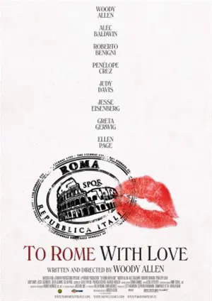 TO ROME WITH LOVE filmposter.