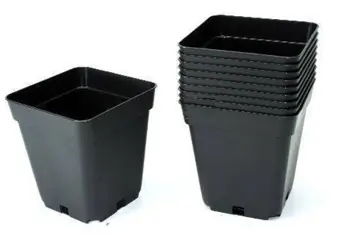 Kweekspullen 11l potten vierkant