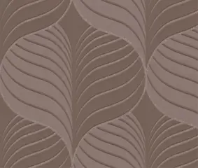 Retro creme trendy behang 65