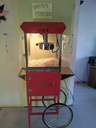 Kinder feestje huur een POPCORN machine
