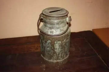 Leuke kleine melkbus